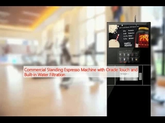 Machine à expresso commerciale avec Oracle Touch et filtration d'eau intégrée