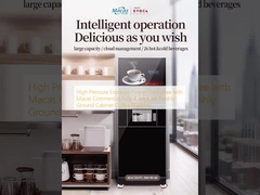 Brasseur à espresso haute pression pour le café avec Macas Commercial entièrement automatique Armoire fraîchement moulée machine à café