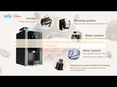 EVOACAS Nouveau distributeur automatique de thé espresso automatique distributeur automatique de café pour le scénario OCS