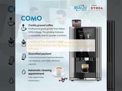 EVOACAS distributeur de café commercial pour l'expresso automatique et le raccordement à l'eau du robinet et l'efficacité