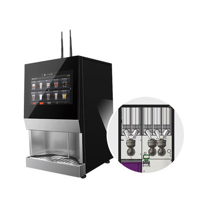 acheter SS304 Vendeuse de thé et de café en verre trempé pour restaurant fabrication en ligne