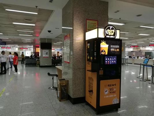 acheter Automate de vente au détail de thé, de café instantané, pièce de monnaie fonctionnant 2200W fabrication en ligne