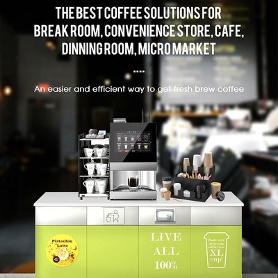 Automate de vente de café sur le comptoir pour entreprises
