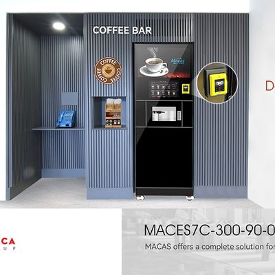Machines à café commerciales au détail avec écran tactile 15A