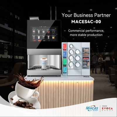 acheter Écran à écran LCD Table de travail de graines à tasse de machine à café de vente automatique de tasse Capacité 200 tasses fabrication en ligne