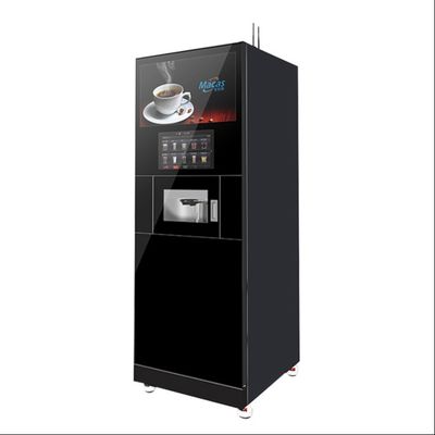 acheter Vendeuse automatique de café à la tasse 2200W avec écran publicitaire de 27 pouces fabrication en ligne