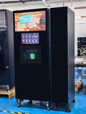 2400W Bureau Code QR Machine à café à pièce avec machine à glaçons