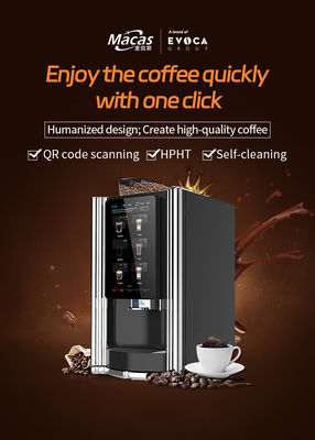 acheter Automatique de table à l'étage Latte Mocha Table à l'étage Café Vending Machine pièce opérée fabrication en ligne