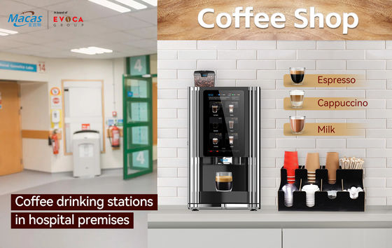 Vendeuse de café personnalisable pour votre entreprise