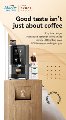 Écran tactile Vendeuse de café commercial pour le cappuccino latte mocha