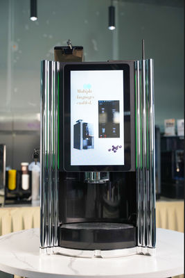 Sélection des boissons noires dans les distributeurs automatiques de café commerciaux à tension nominale AC220V/50HZ 110V/60Hz