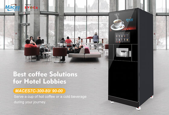 Machine à café à sol commercial pour les stations de métro