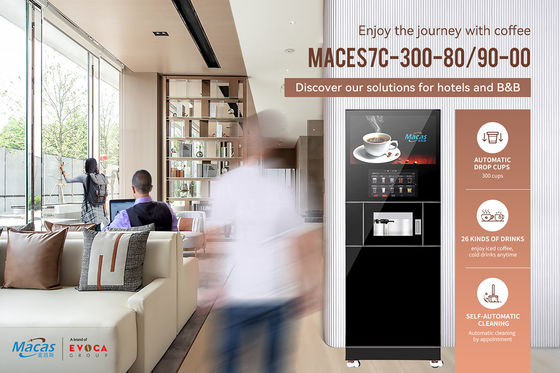 Un bon prix. Centres commerciaux Autoservice Machines à café commerciales Pièces de monnaie facture Paiement par carte de crédit en ligne