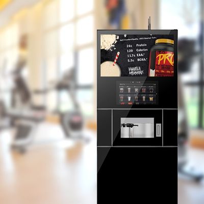 Un bon prix. Autoservice machine à café debout au sol Internet 4G WIFI et RJ-45 en ligne