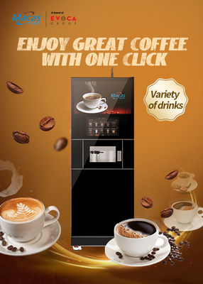 Brasseur à espresso haute pression pour le café avec Macas Commercial entièrement automatique Armoire fraîchement moulée machine à café