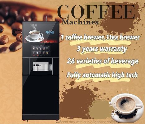 Appareil à café à l'usine avec broyeur importé