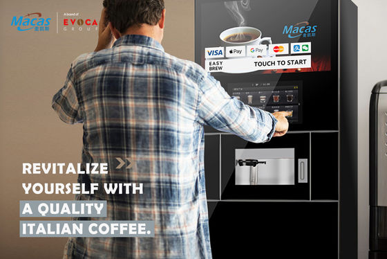 Appareil à café professionnel pour l'usine avec broyeur importé